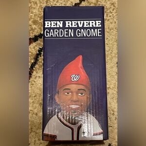 Washington Nationals Ben Revere Garden Gnome (New in Box)